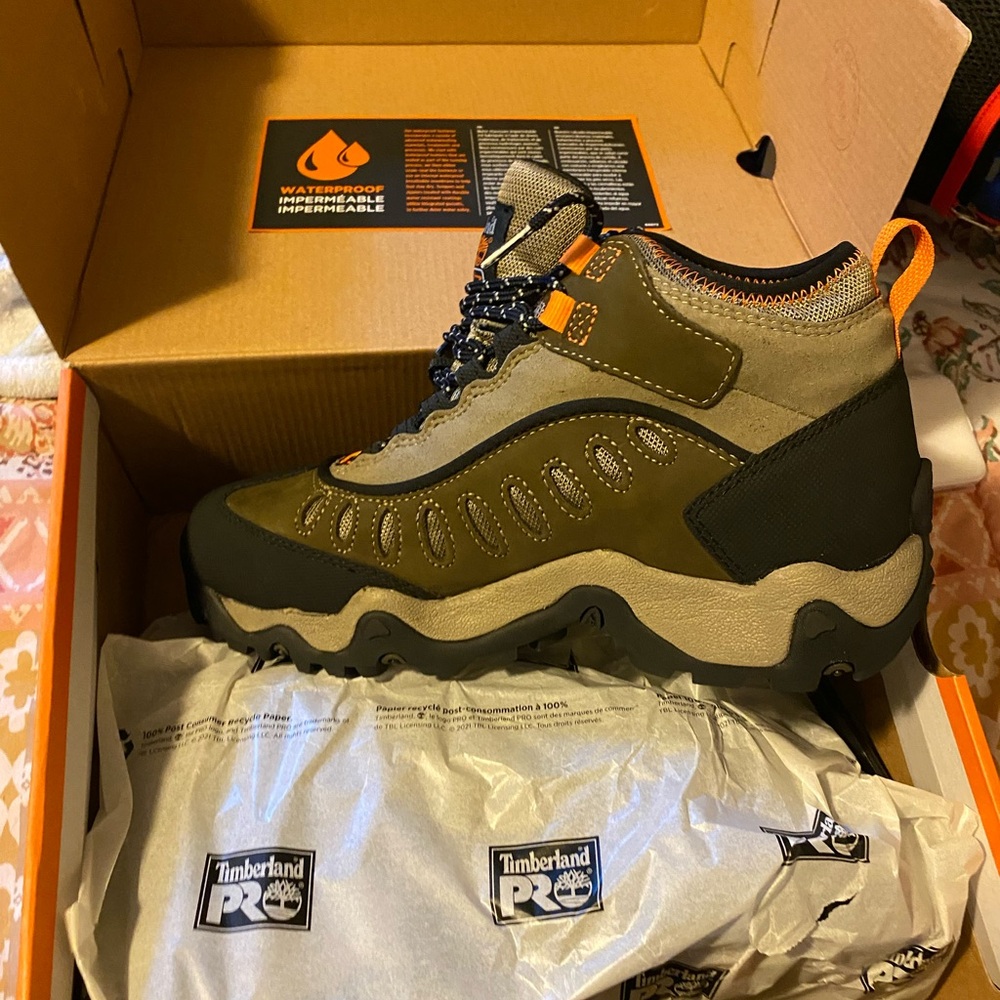 Men's Timberland Steel Toe Waterproof Work Boots